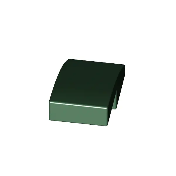 PLATE W. BOW 1X2X2/3