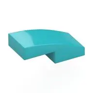 PLATE W. BOW 1X2X2/3
