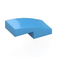 PLATE W. BOW 1X2X2/3