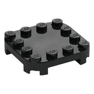 PLATE, 4X4X2/3, CIRCLE, W/ REDUCED KNOBS