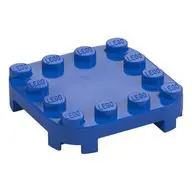 PLATE, 4X4X2/3, CIRCLE, W/ REDUCED KNOBS