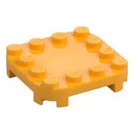 PLATE, 4X4X2/3, CIRCLE, W/ REDUCED KNOBS