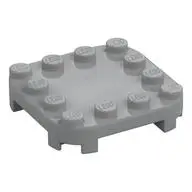PLATE, 4X4X2/3, CIRCLE, W/ REDUCED KNOBS
