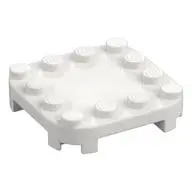 PLATE, 4X4X2/3, CIRCLE, W/ REDUCED KNOBS