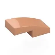 PLATE W. BOW 1X2X2/3