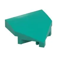 PLATE W/ BOW 2X2X2/3, 45 DEG.