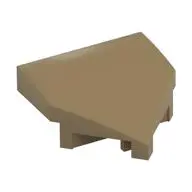 PLATE W/ BOW 2X2X2/3, 45 DEG.
