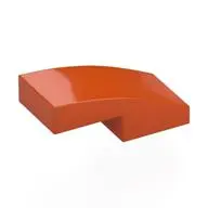 PLATE W. BOW 1X2X2/3