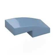 PLATE W. BOW 1X2X2/3