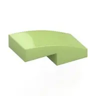 PLATE W. BOW 1X2X2/3