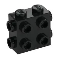 BRICK 1X2X1 2/3, W/ 8 KNOBS