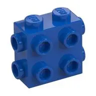 BRICK 1X2X1 2/3, W/ 8 KNOBS