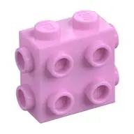BRICK 1X2X1 2/3, W/ 8 KNOBS