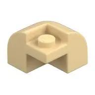 BRICK W/ BOW 2X2X1 1/3