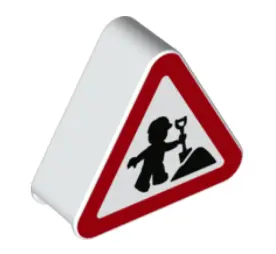 SIGN, TRIANGLE, NO. 3