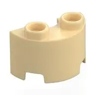 WALL ½ CIRCLE, 1X2, W/ 4.85 HOLE
