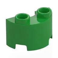 WALL ½ CIRCLE, 1X2, W/ 4.85 HOLE