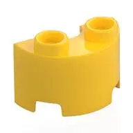 WALL ½ CIRCLE, 1X2, W/ 4.85 HOLE