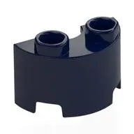 WALL ½ CIRCLE, 1X2, W/ 4.85 HOLE