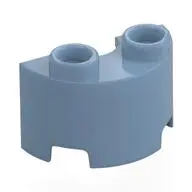 WALL ½ CIRCLE, 1X2, W/ 4.85 HOLE