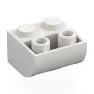 BRICK 2X2, INVERTED BOW