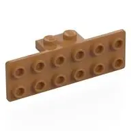 PLATE 1X2, W/ 1.5 PLATE 2X6, DOWNWARDS