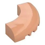 1/4 ARCH BRICK 5X5, W/ CUTOUT