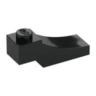 BRICK 1X3,OUTSIDE HALF ARCH,W/ CUTOUT