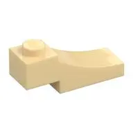 BRICK 1X3,OUTSIDE HALF ARCH,W/ CUTOUT
