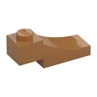 BRICK 1X3,OUTSIDE HALF ARCH,W/ CUTOUT