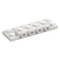 PLATE 2X6X2/3 W 4 HOR. KNOB