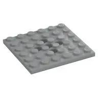 PLATE 6X6, W/4.85 HOLE, NO. 1