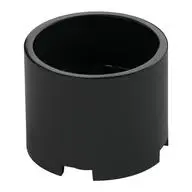 DESIGN ELEMENT 3X3X2,W/ CROSS HOLE,NO. 1