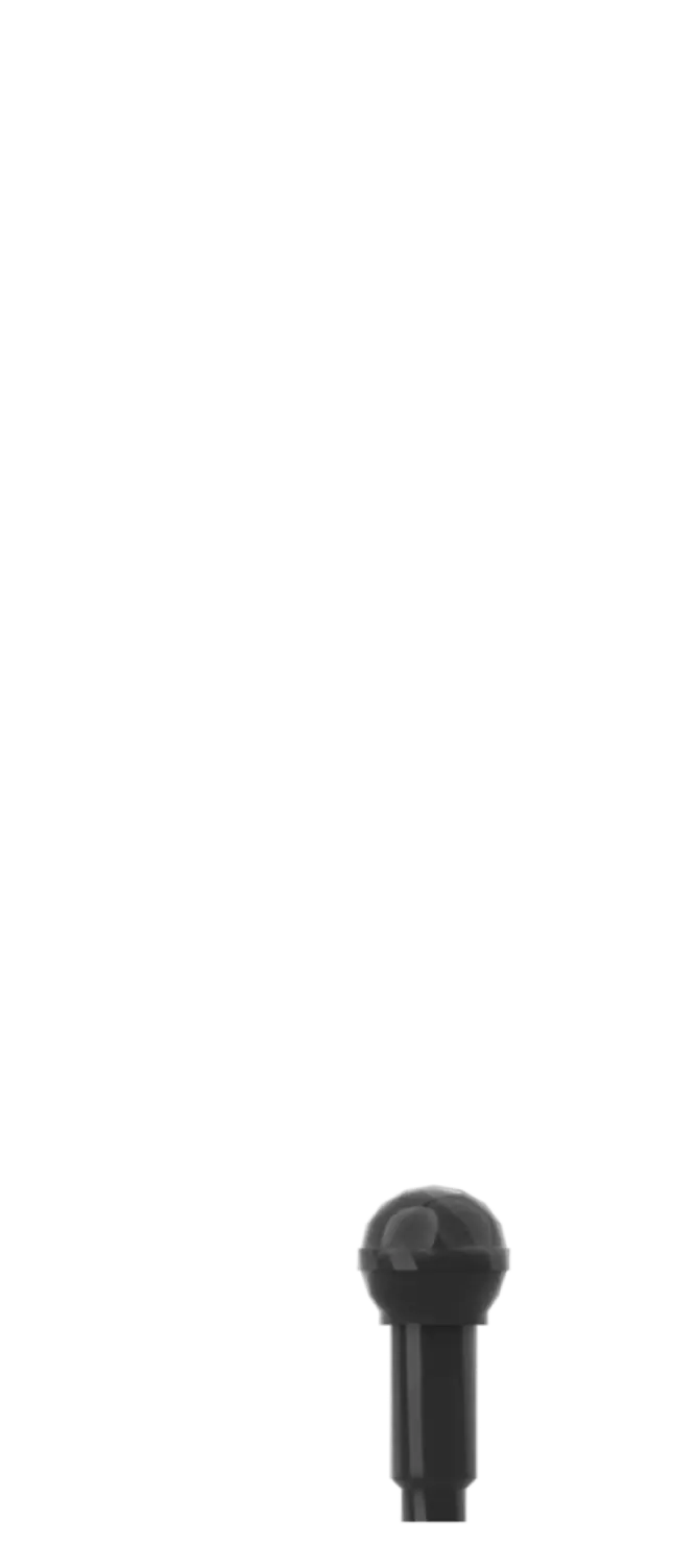 MICROPHONE, W/ SHAFT, DIA. 3.2, NO. 8