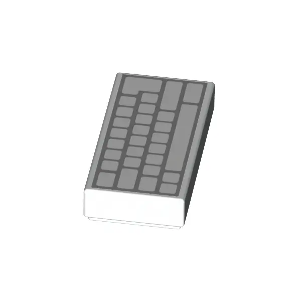 FLAT TILE 1X2, NO. 300
