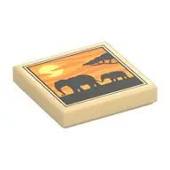 FLAT TILE 2X2, NO. 445