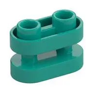 BRICK1X2, ROUNDED, W/ 3.2 SHAFT, NO. 1
