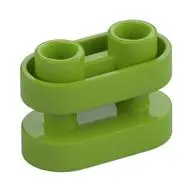 BRICK1X2, ROUNDED, W/ 3.2 SHAFT, NO. 1