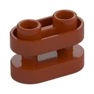 BRICK1X2, ROUNDED, W/ 3.2 SHAFT, NO. 1