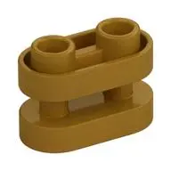 BRICK1X2, ROUNDED, W/ 3.2 SHAFT, NO. 1