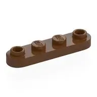 PLATE 1X4, ROUNDED, NO. 1