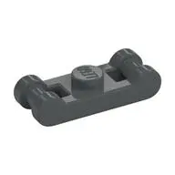 PLATE 1X1 W/ 2 SHAFTS DIA. 3.2
