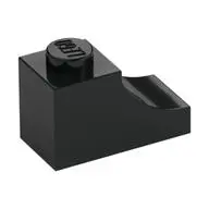 BRICK 1X2, OUTSIDE HALF ARCH, NO. 1
