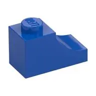 BRICK 1X2, OUTSIDE HALF ARCH, NO. 1