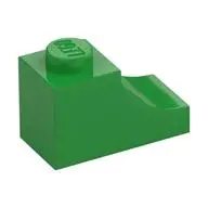 BRICK 1X2, OUTSIDE HALF ARCH, NO. 1