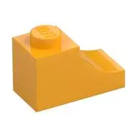 BRICK 1X2, OUTSIDE HALF ARCH, NO. 1