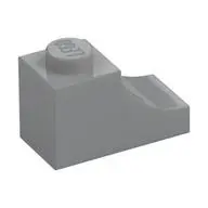 BRICK 1X2, OUTSIDE HALF ARCH, NO. 1