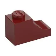 BRICK 1X2, OUTSIDE HALF ARCH, NO. 1
