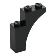 BRICK WITH BOW 1X3X3