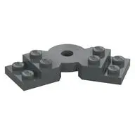 PLATE, ROTATED, 45 DEG.